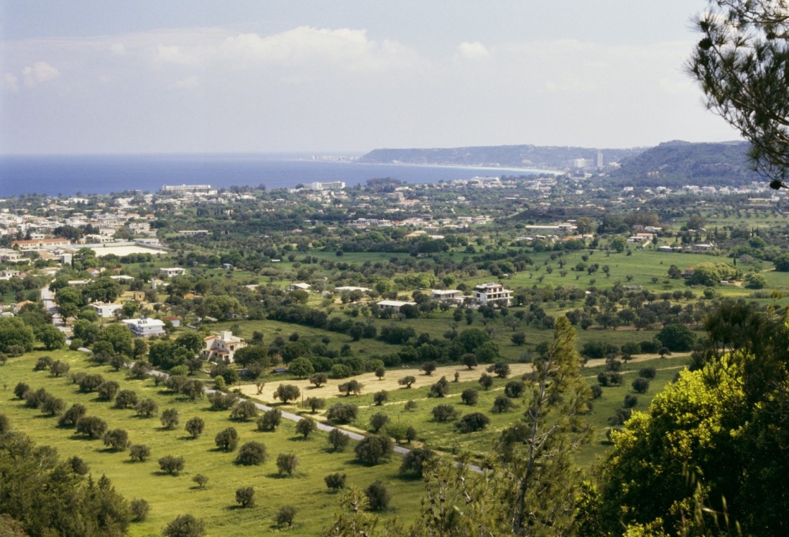 'View of Trianta, Filerimos, Rhodes, Greece' - Rhodos