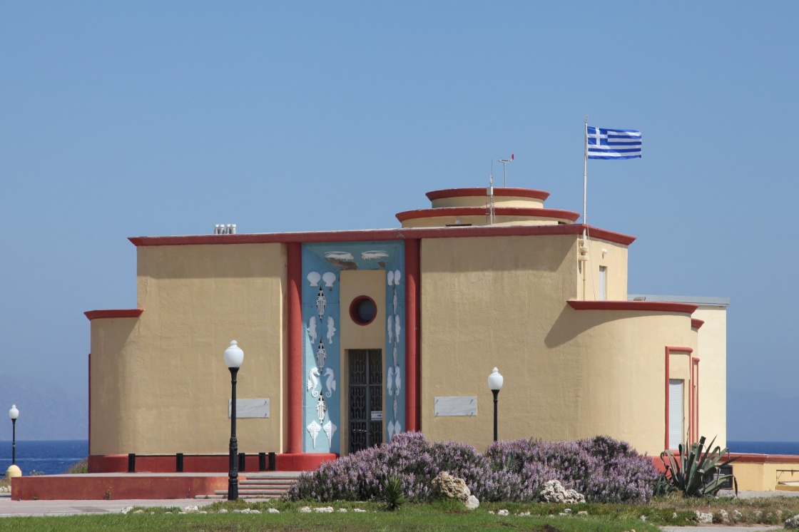 the aquarium in Rhodes town, Greece